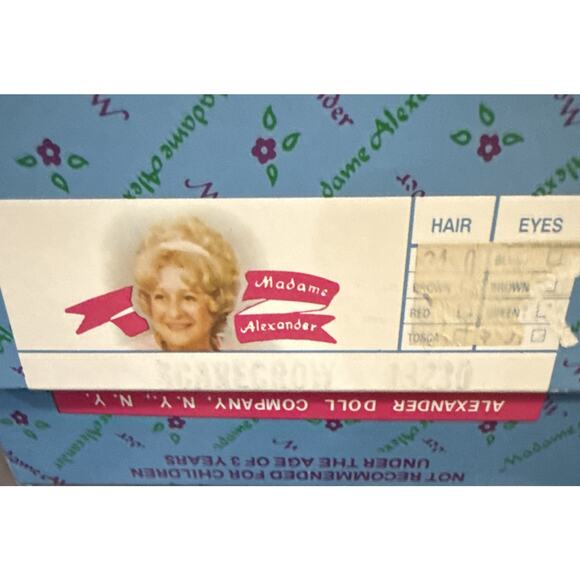 Madame Alexander Wizard of Oz Scarecrow Doll w Box Papers Stand Vintage - Picture 4 of 4